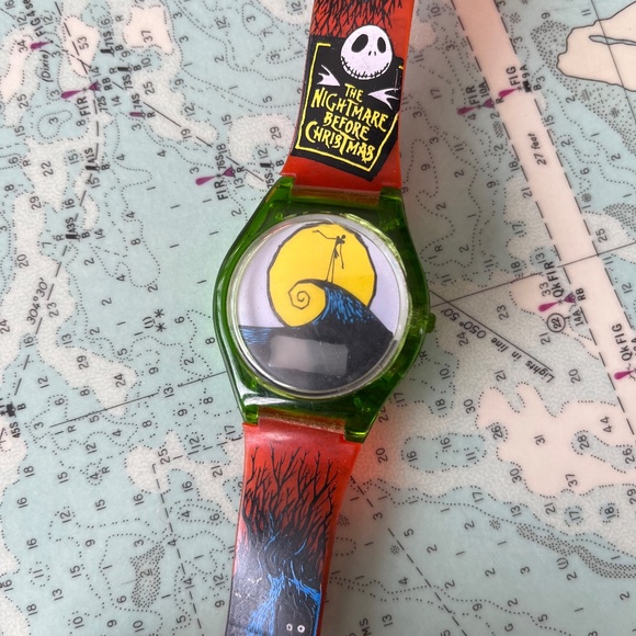 Vintage Nightmare Before Christmas Jack Skellington Watch - Picture 4 of 6